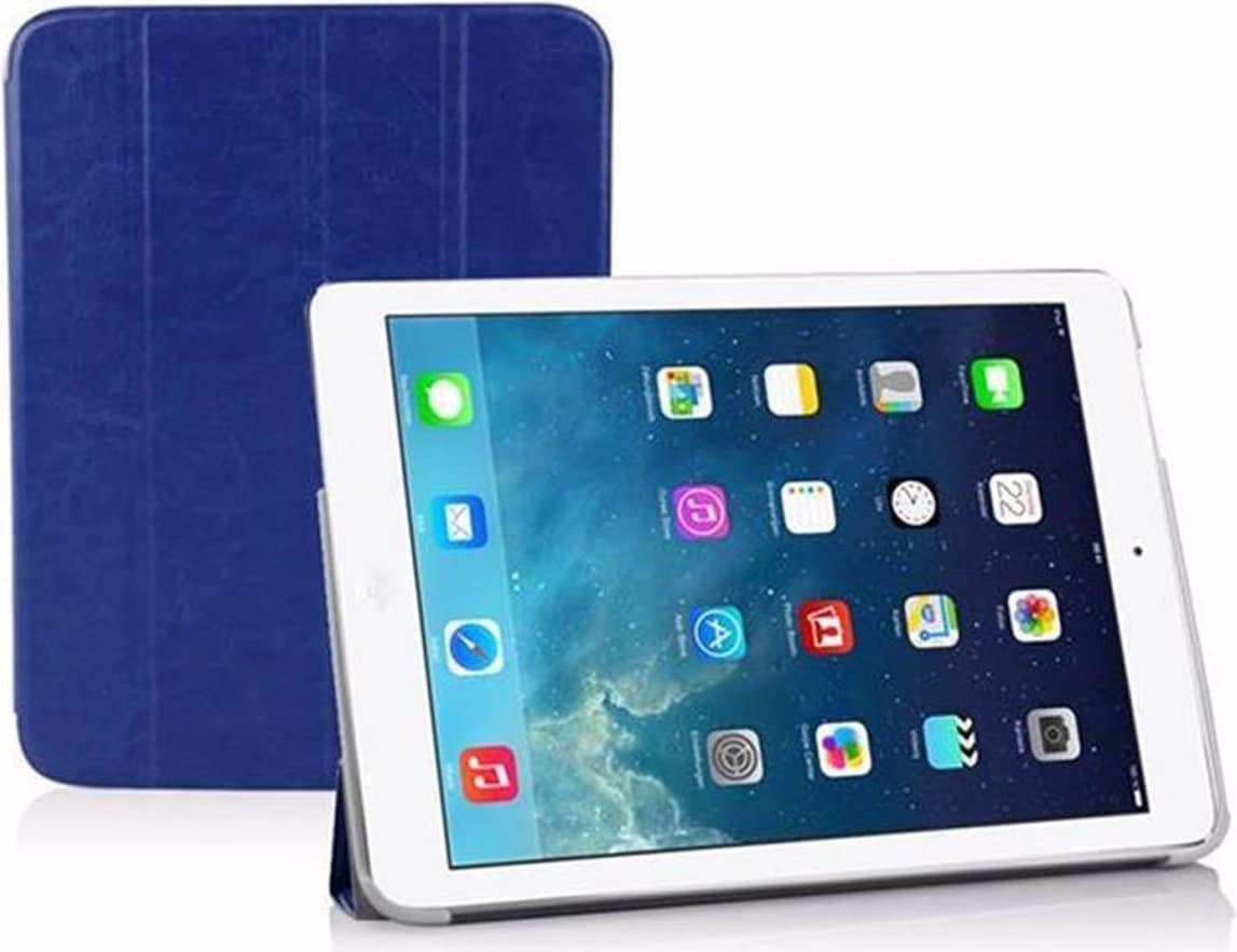 Cadorabo Tablet Book Cover (iPad Air), Tablet Hülle, Blau