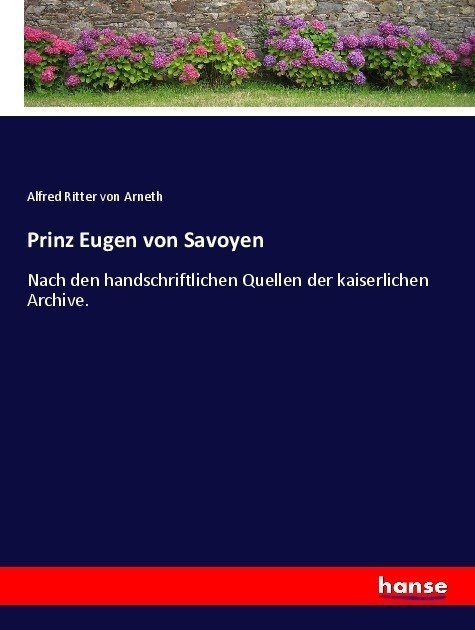 Prinz Eugen Von Savoyen  Kartoniert (TB)