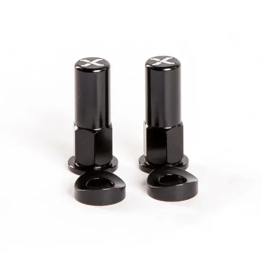 X-GRIP Felgenschloss-Turmmutternsatz - Schwarz
