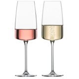 Schott Zwiesel ZWIESEL GLAS Sektglas Vivid Senses 388 ml Glas Transparent Klar