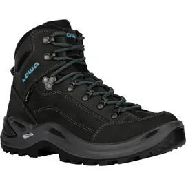 Lowa Renegade GTX Mid Damen Asphalt/Türkis 39