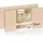 BBQ-Toro Räucherbrett 30 x 15 cm Holz beige