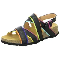 THINK! Think Koak Kreuzriemen Sandale schwarz kombi 953