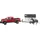 Bruder 02501 - RAM 2500 Power Wagon mit Pferdeanhänger rot/weiß 1:16