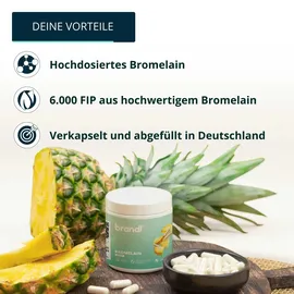 Brandl Bromelain hochdosiert Kapseln 60 St.