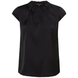 Comma, Comma Satinbluse mit Raffung