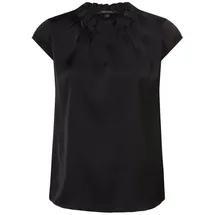 Comma, Comma Satinbluse mit Raffung