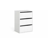 VCM Schubladen Element für Kleiderschränke und Schiebetürenschränke weiss.