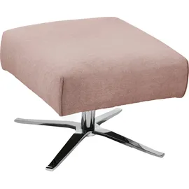 Schöner Wohnen Hocker Lineo 60 x 46 x 60 cm Rosa