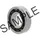 NKE Schrägkugellager 3304 -B-2RS-TV-C3 Innen-Ø 20 mm Außen-Ø 52 mm Breite 22,2 mm