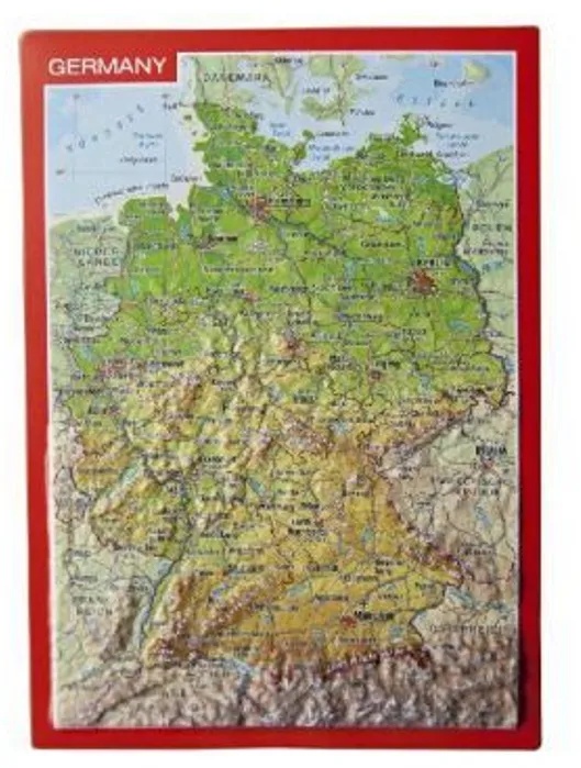 Germany, Reliefpostkarte