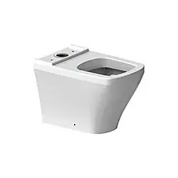 Duravit DuraStyle Stand-WC 215509 für Kombination, Badkeramik, weiß