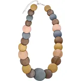 COLLEZIONE ALESSANDRO Kurze Kette mit Anhänger Emma " in braun | Gr.: onesize,