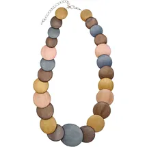 COLLEZIONE ALESSANDRO Kurze Kette mit Anhänger Emma " in braun | Gr.: onesize,