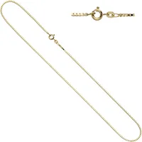 Goldkette JOBO Halsketten Gr. Gelbgold 333, Länge: 42 cm, goldfarben (gelbgold 333) Damen Goldketten Venezianerkette 333 Gold 42 cm 1,0 mm