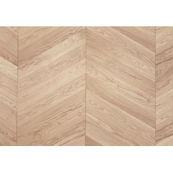 Fischgrät 3SE 60 Grad Natureiche gebürstet weiss geölt