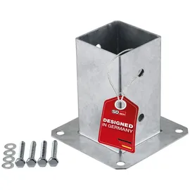 SOTech Bodenanker zum Aufschrauben 80 x 80 mm 152 mm Höhe 1 Stück