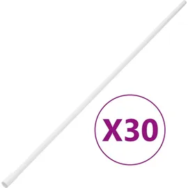 vidaXL Installationsrohre Ø16 mm 30 m PVC