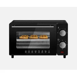 Woltu Minibackofen 10 Liter Schwarz
