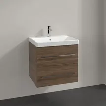 Villeroy & Boch Waschtischunterschrank 2 Auszüge 57,6 x 51,4 x 48,4 cm Braun