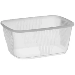 VEPATIM 500x Rechteckbecher klar 250 ml (PP)