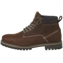 JACK & JONES JFWQUEENSWAY LEATHER BOOT SN