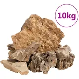 vidaXL Drachensteine 10 kg Braun 5-30 cm