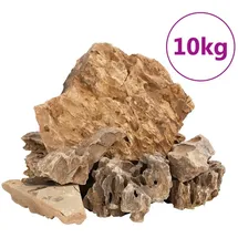 vidaXL Drachensteine 10 kg Braun 5-30 cm