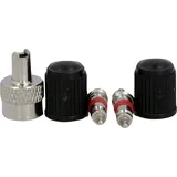 Fischer Fahrrad-Ventil-Set Auto 85492