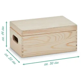 Zeller Allzweckkiste 30 x 20 x 14 cm 1-tlg. braun