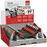 Bessey KLI-D Tiefspann-Schraubzwinge Spann-Weite (max.):250mm Ausladungs-Maße:80mm