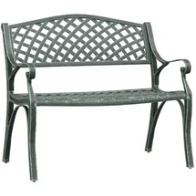 vidaXL Gartenbank 102 x 60 x 83 cm Grün