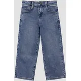 s.Oliver Jeans Baggy / Relaxed Fit / Mid Rise / Wide Leg - blau - 104/SLIM