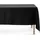 Partydeco Tischdecke rechteckig 180 x 300 cm Schwarz