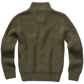 Brandit Textil Marine Troyer Rollkragenpullover Olive 134-140 cm