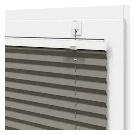 vidaXL Plissee Anthrazit 95x200 cm Stoffbreite 94,4 cm Polyester