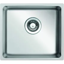 Respekta Detroit 49 x 44 cm edelstahl  Handbetätigung