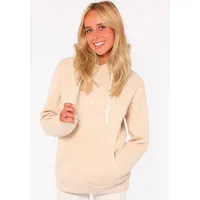 Zwilling Zwillingsherz Hoodie »Happy and Beautiful«, mit gleichfarbiger Smiley-Stickerei
