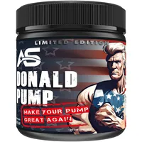American Supps Donald Pump Booster Pfirsich Eistee Pulver 510 g
