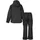 Weather Report Regenanzug 2er Set Jagger Jr AWG Rain", mit wasser- und winddichter Ausstattung 1001 Black 152, schwarz,