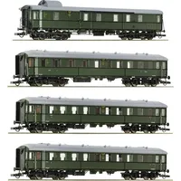Roco H0 4er-Set 1: „Zwickauer Traditionszug“ der DR Pw4ü,
