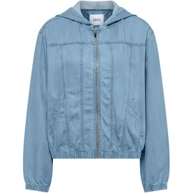 Cecil CECIL, Damen, Blouson im Denim-Look mit Zipper - XXL