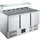 Saro Pizzatisch mit Glasaufsatz Modell EPS 903 G