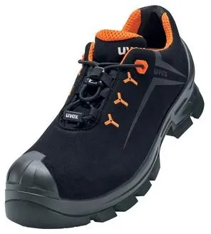 UVEX Fußschutz Halbschuh 6528/3 S3, Größe 43, PU/Gummi W12 | für herausfordernde Arbeitsbedingungen