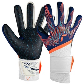 Reusch Pure Contact Fusion TW-Handschuhe Blau orange Schwarz F4848