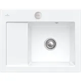 Villeroy & Boch Subway 45 Compact rechts snow white + Excenterbetätigung + Lochbohrung 3