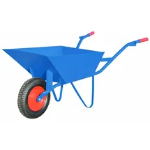 Awtools Bauschubkarre 85 l Blau