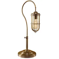 Elstead Lighting Tischleuchte Beistelllampe Nachttischlampe Stahl Messing H 61,6