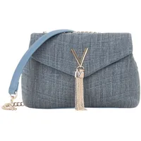 Valentino Privilege Schultertasche Baumwolle Blue