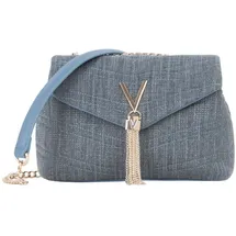 Valentino Privilege Schultertasche Baumwolle Blue